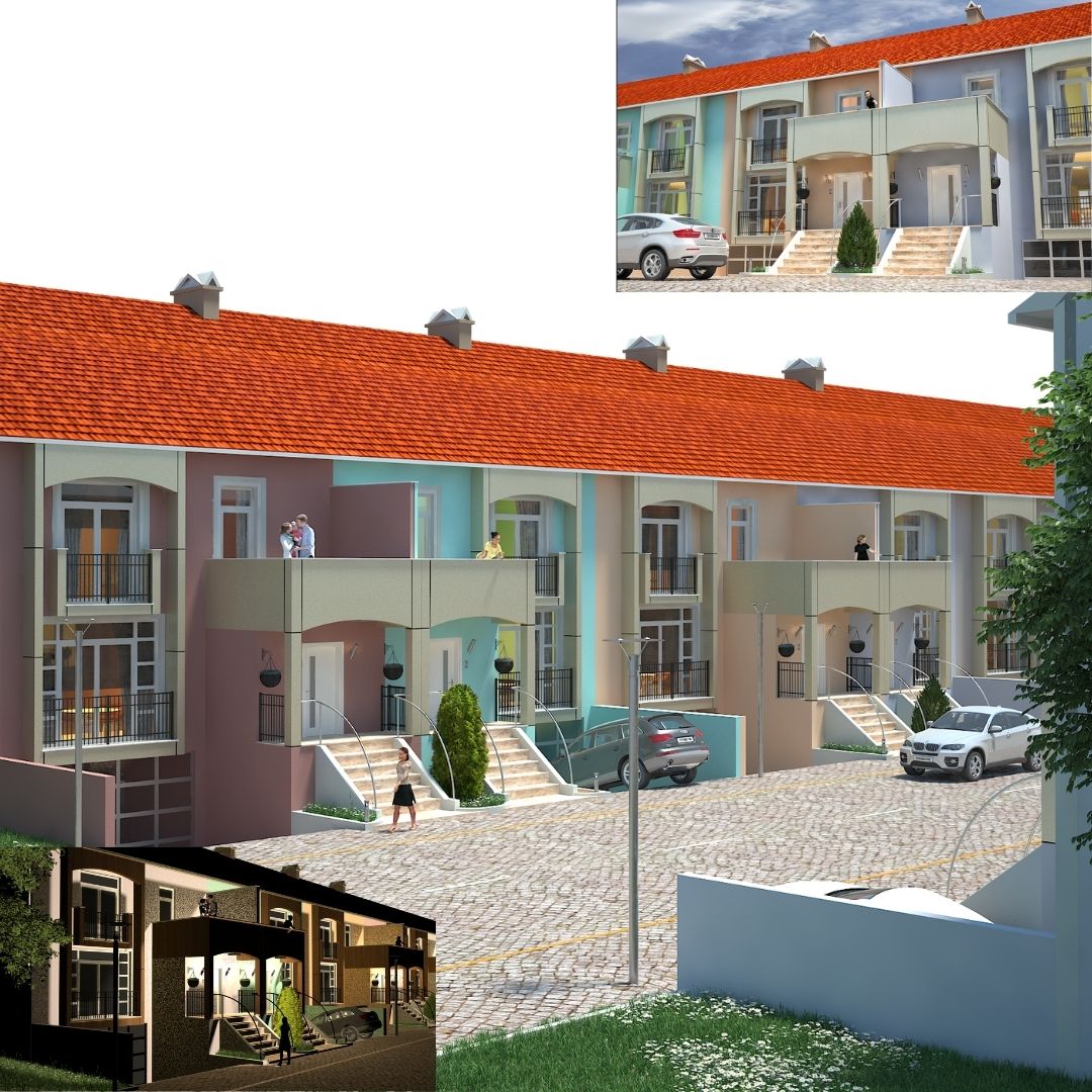 Göktürk Kemer Rose Residence | Özel Villa İnşaat ve Cephe Uygulama Projesi